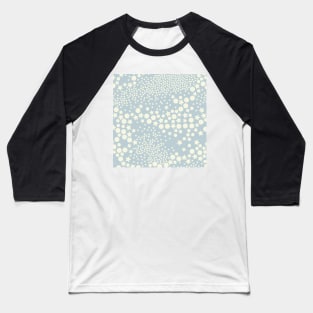 Galaxy Glam Geometry / Baby Blue and Cream Shades Baseball T-Shirt